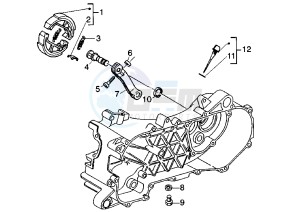 SKIPPER LX 125-150 drawing Rear brake shoes