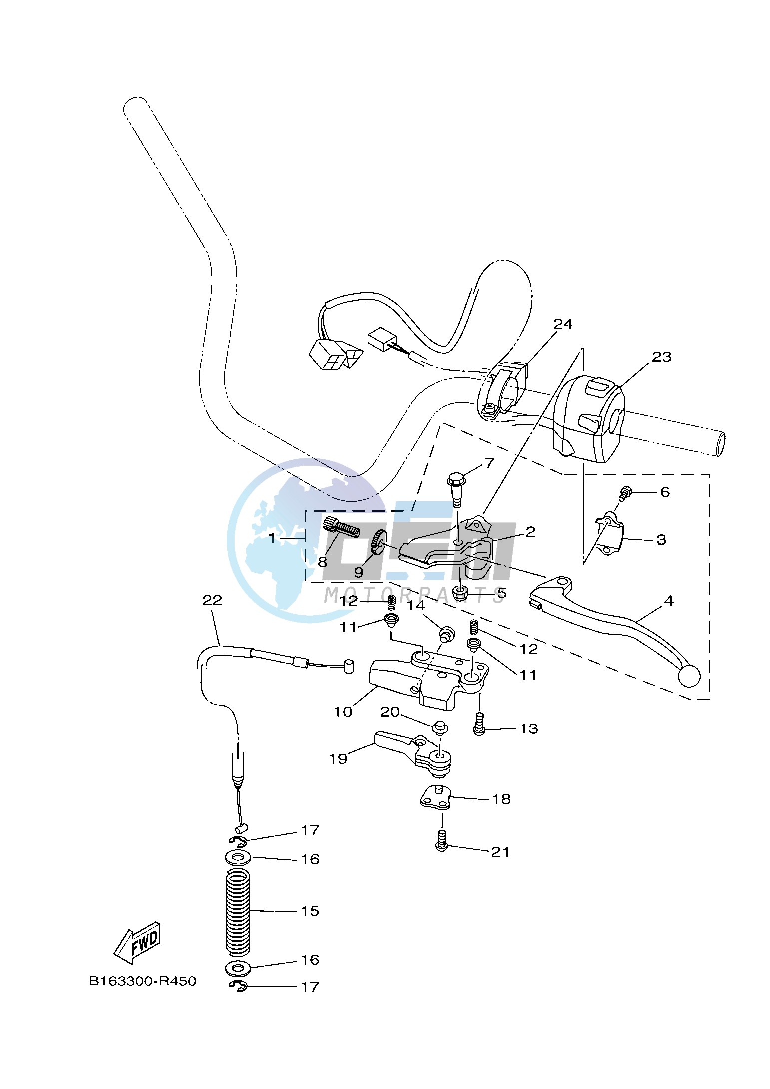 HANDLE SWITCH & LEVER