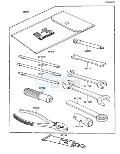 KE 100 B [KE100] (B1-B5) [KE100] drawing OWNER TOOLS -- KE100-B1- -