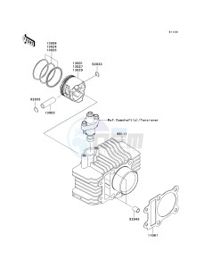 KLX 110 A (KLX110 MONSTER ENERGY) (A6F-A9FA) A6F drawing CYLINDER_PISTON-- S- -