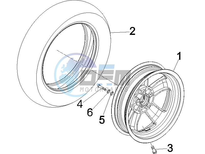 Front wheel