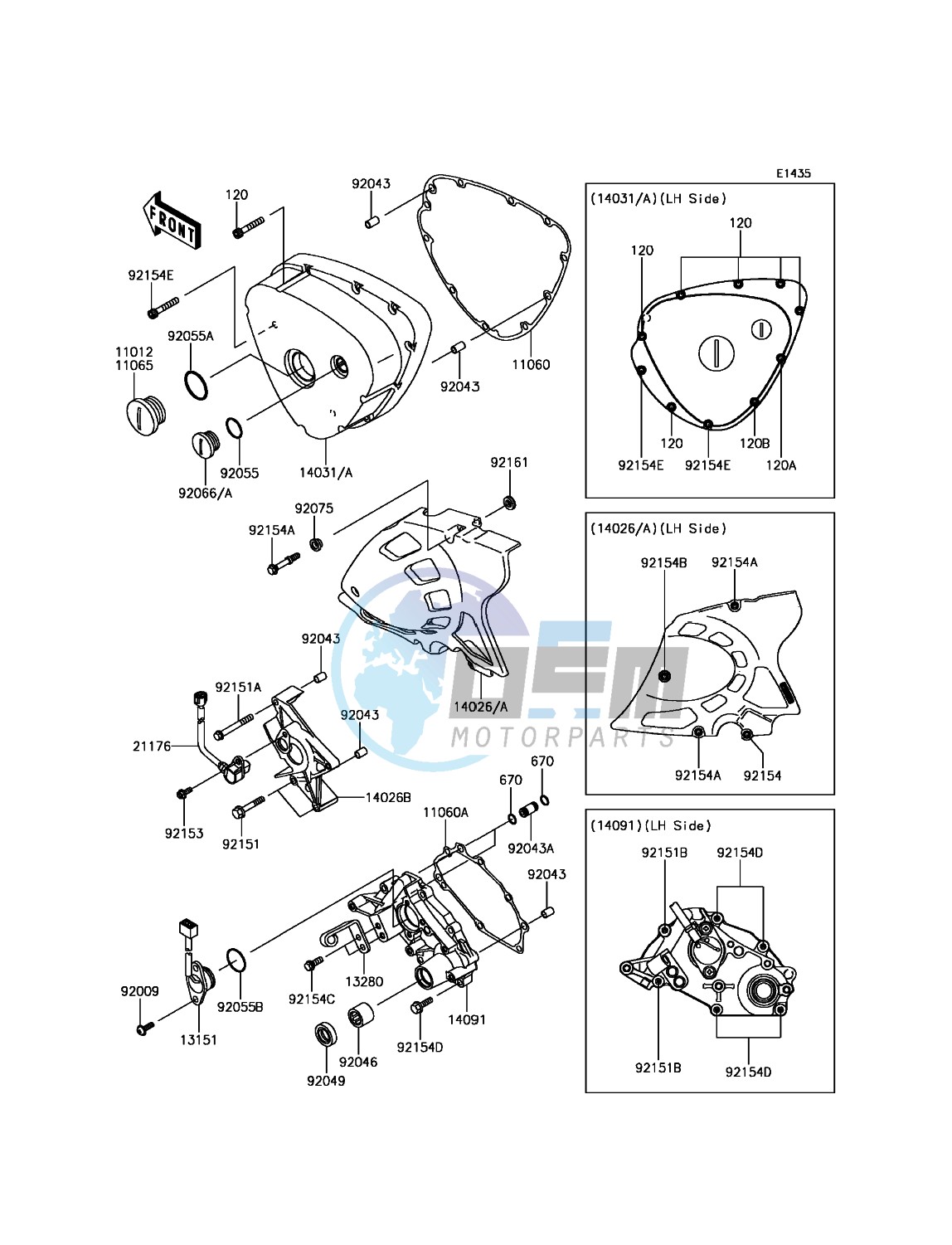 Left Engine Cover(s)