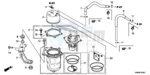 TRX680FAC drawing FUEL PUMP