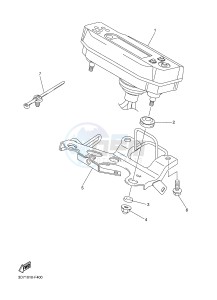 WR250R (BN32 BN31 BN33) drawing METER