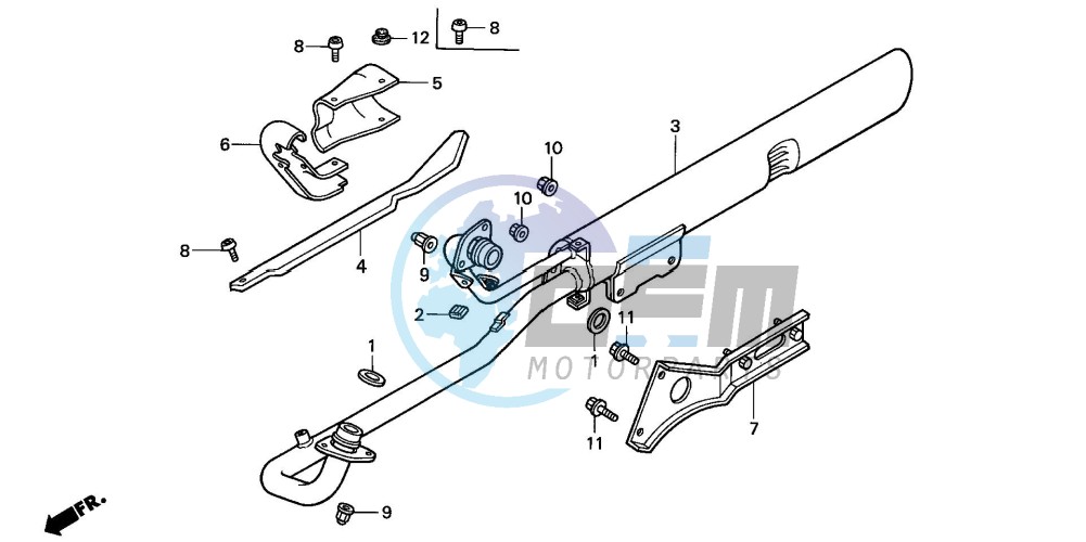 EXHAUST MUFFLER