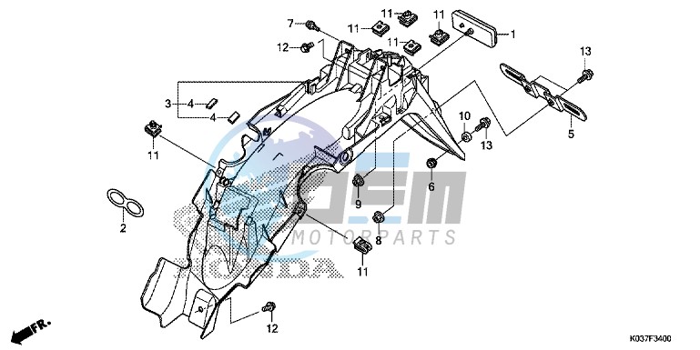 REAR FENDER