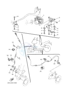 MT-09 TRACER MT09TRA TRACER 900 (2SCT) drawing ELECTRICAL 3