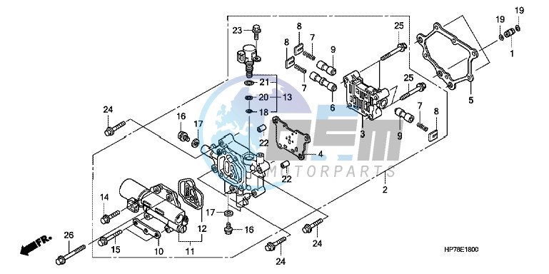 MAIN VALVE BODY