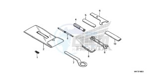 CBR1000S1H 2ED - (2ED) drawing TOOLS