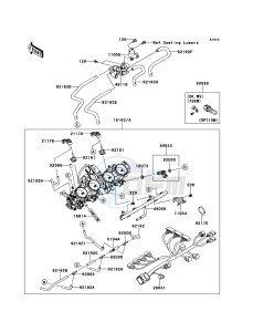 ZZR1400_ABS ZX1400FDFA FR GB XX (EU ME A(FRICA) drawing Throttle