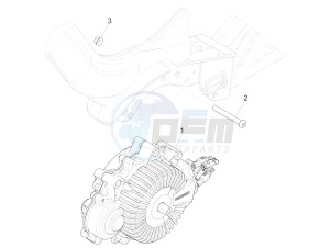 Wi-Bike Uni Deore Comfort 0 drawing Engine, assembly