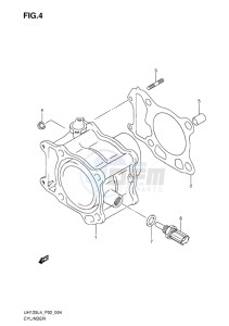 UH125 ABS BURGMAN EU drawing CYLINDER