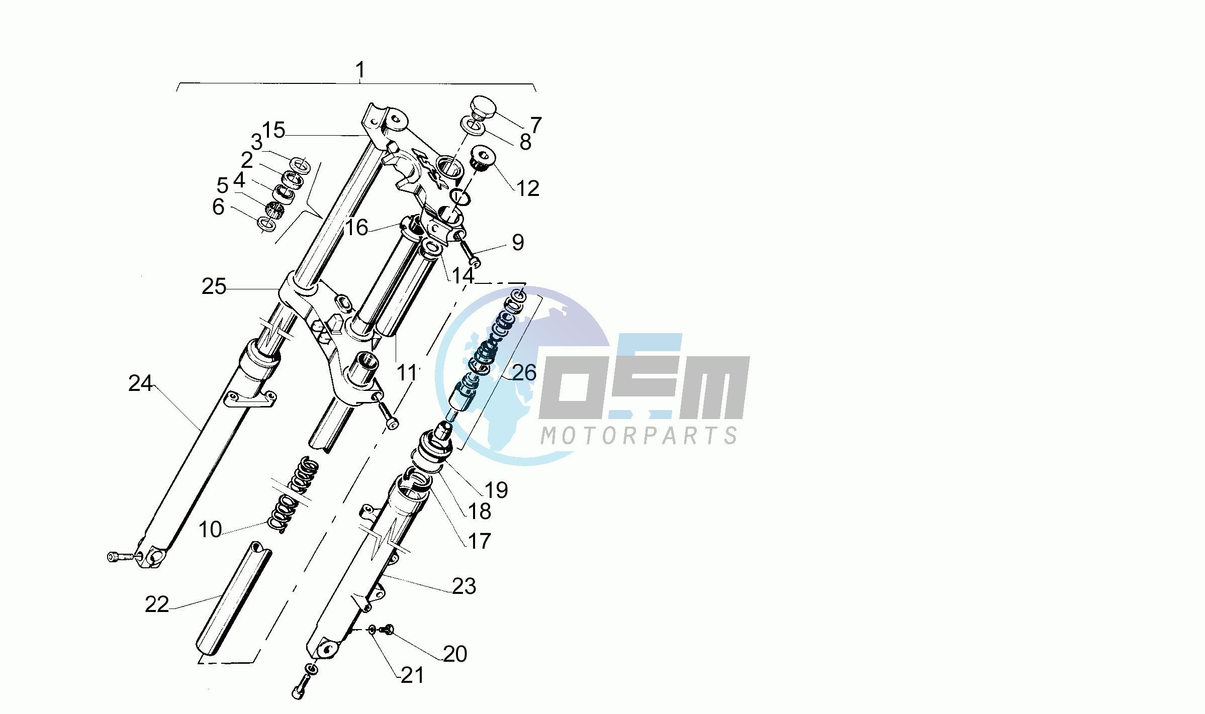 Front fork M