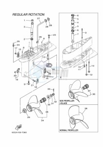 F300BET1X drawing PROPELLER-HOUSING-AND-TRANSMISSION-2