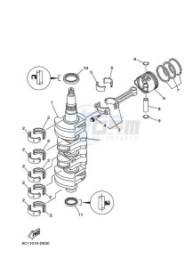 F50F drawing CRANKSHAFT--PISTON