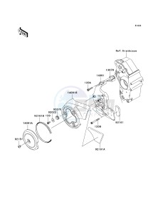 VN 2000 E [VULCAN 2000 CLASSIC] (6F-7F) E6F drawing CHAIN COVER