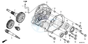 SH125AD SH125i UK - (E) drawing TRANSMISSION