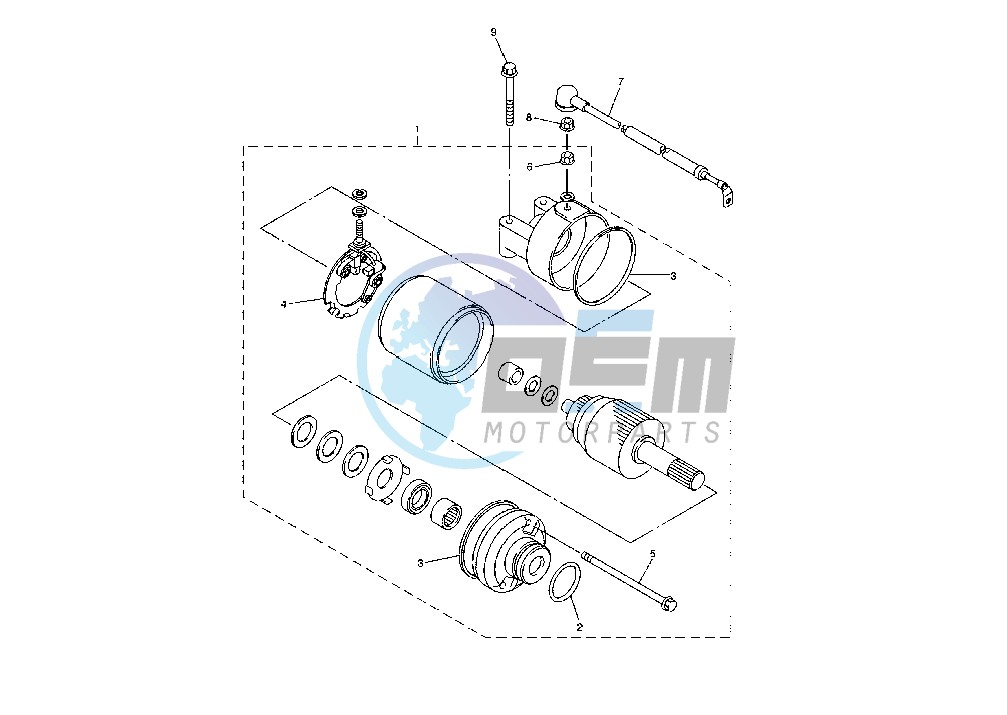 STARTING MOTOR