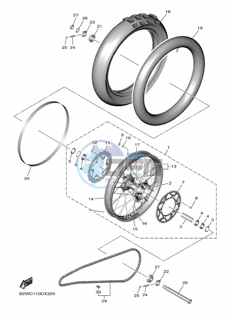 REAR WHEEL