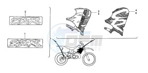 CR250R drawing MARK