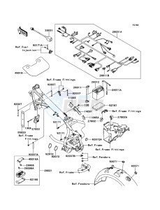 W800 EJ800ABS GB XX (EU ME A(FRICA) drawing Chassis Electrical Equipment