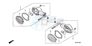 CBF600N9 Europe Direct - (ED / 25K) drawing WINKER (CBF600N/NA)