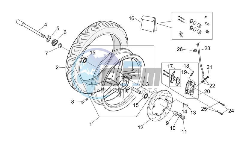 Front wheel