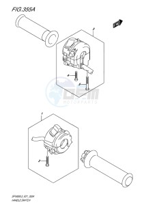 SFV 650 ABS GLADIUS EU drawing HANDLE SWITCH