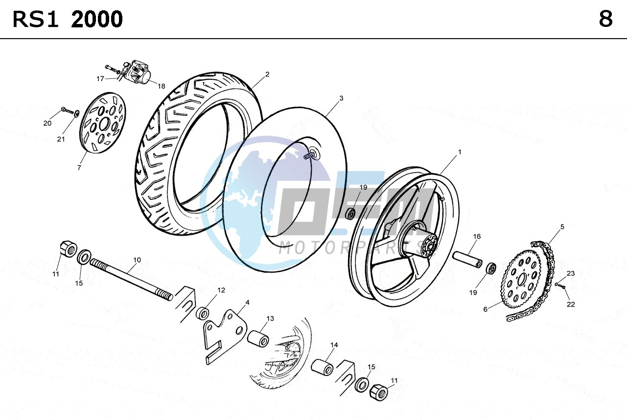 WHEEL REAR