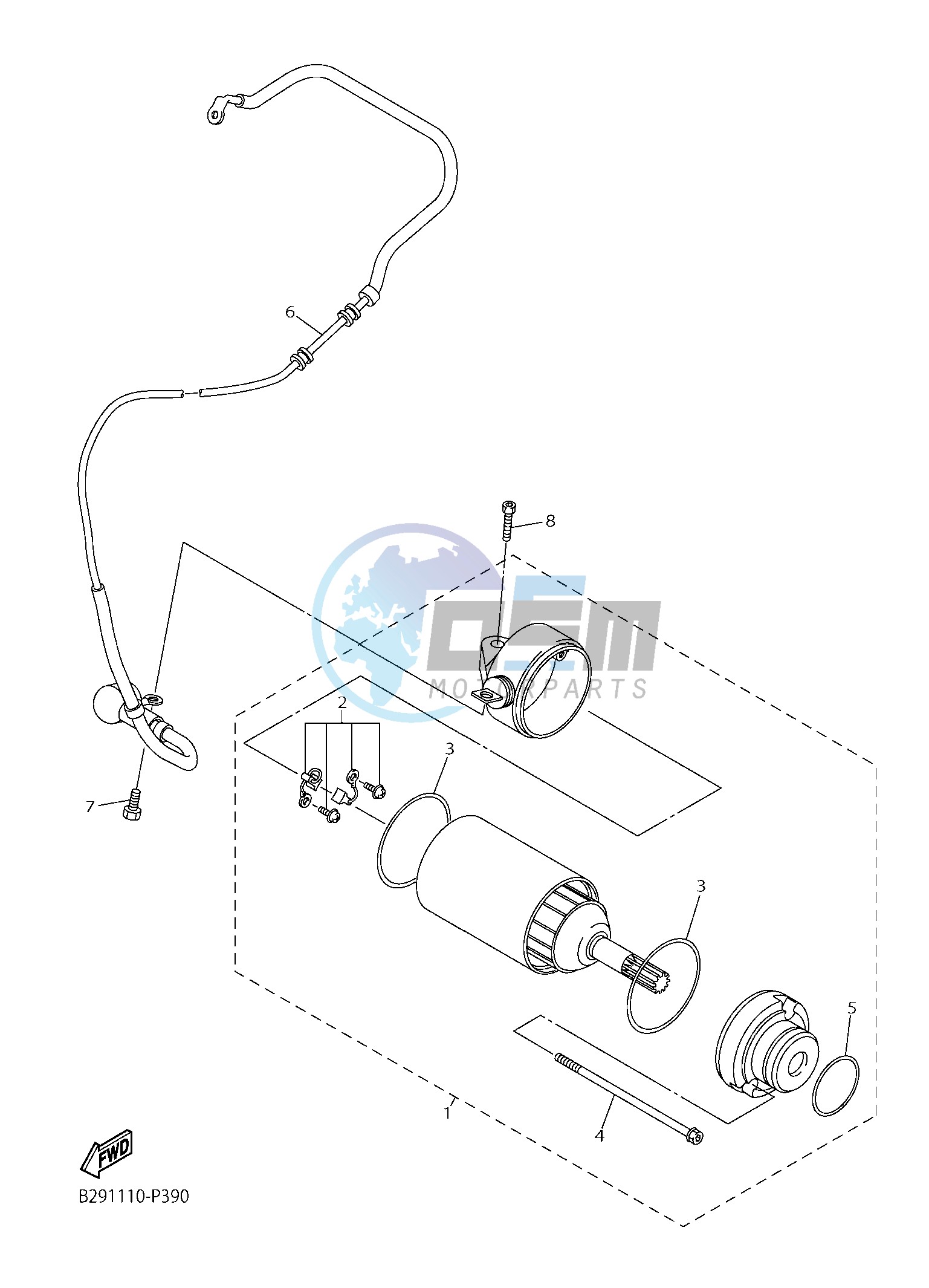 STARTING MOTOR