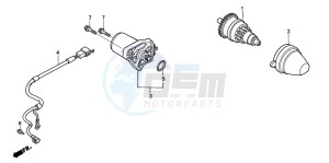 SCV100 LEAD drawing STARTING MOTOR