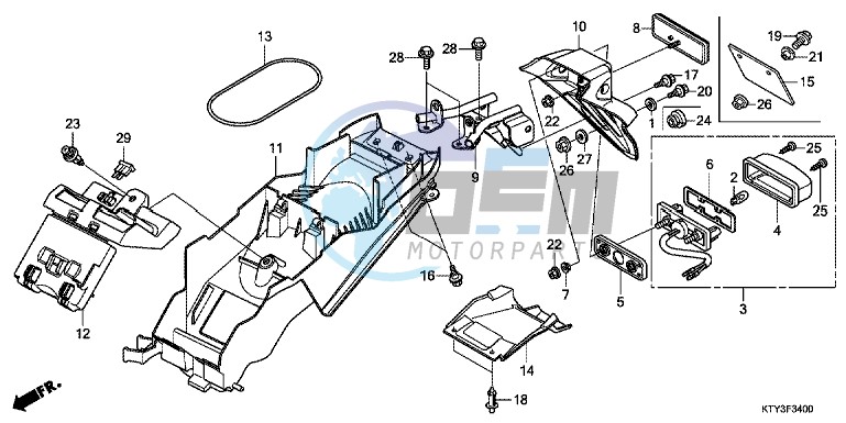 REAR FENDER