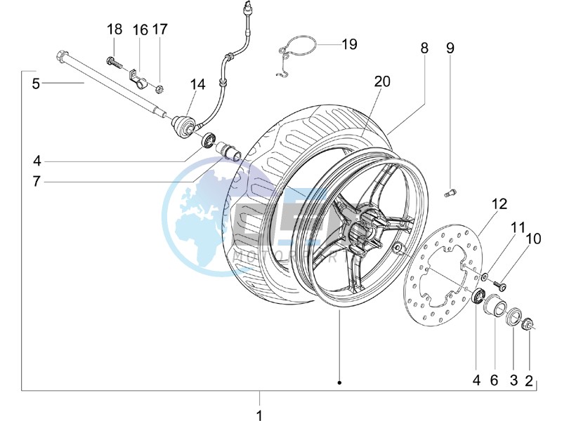 Front wheel