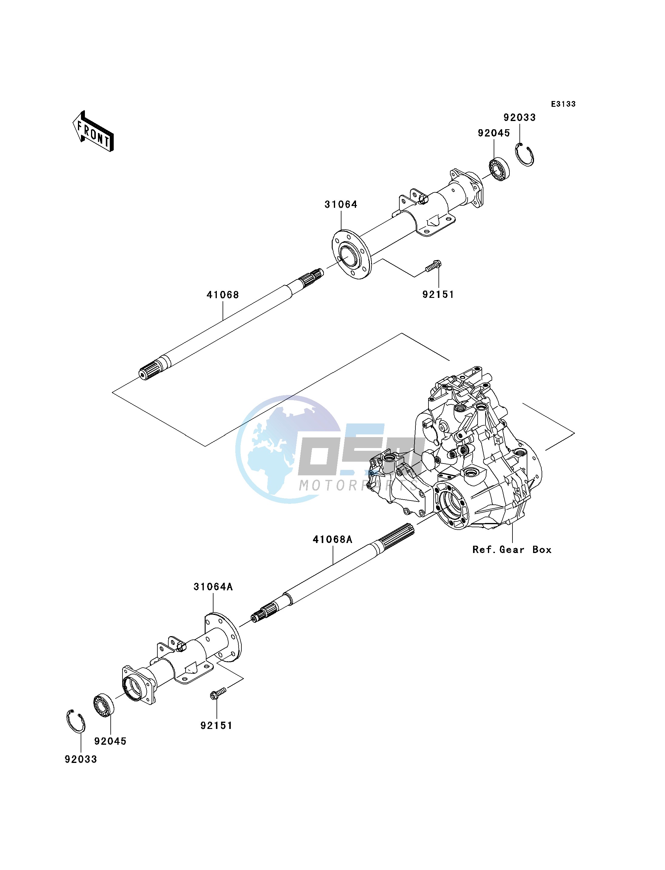 REAR AXLE