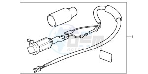 NT650V DEAUVILLE drawing 12V SOCKET KIT