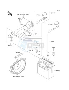 JF 650 A [X2] (A6-A9) [X2] drawing ELECTRICAL EQUIPMENT