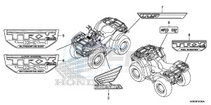 TRX500FA7G TRX500 Europe Direct - (ED) drawing MARK/ EMBLEM