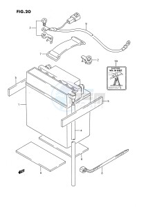 LT-F160 (P3) drawing BATTERY