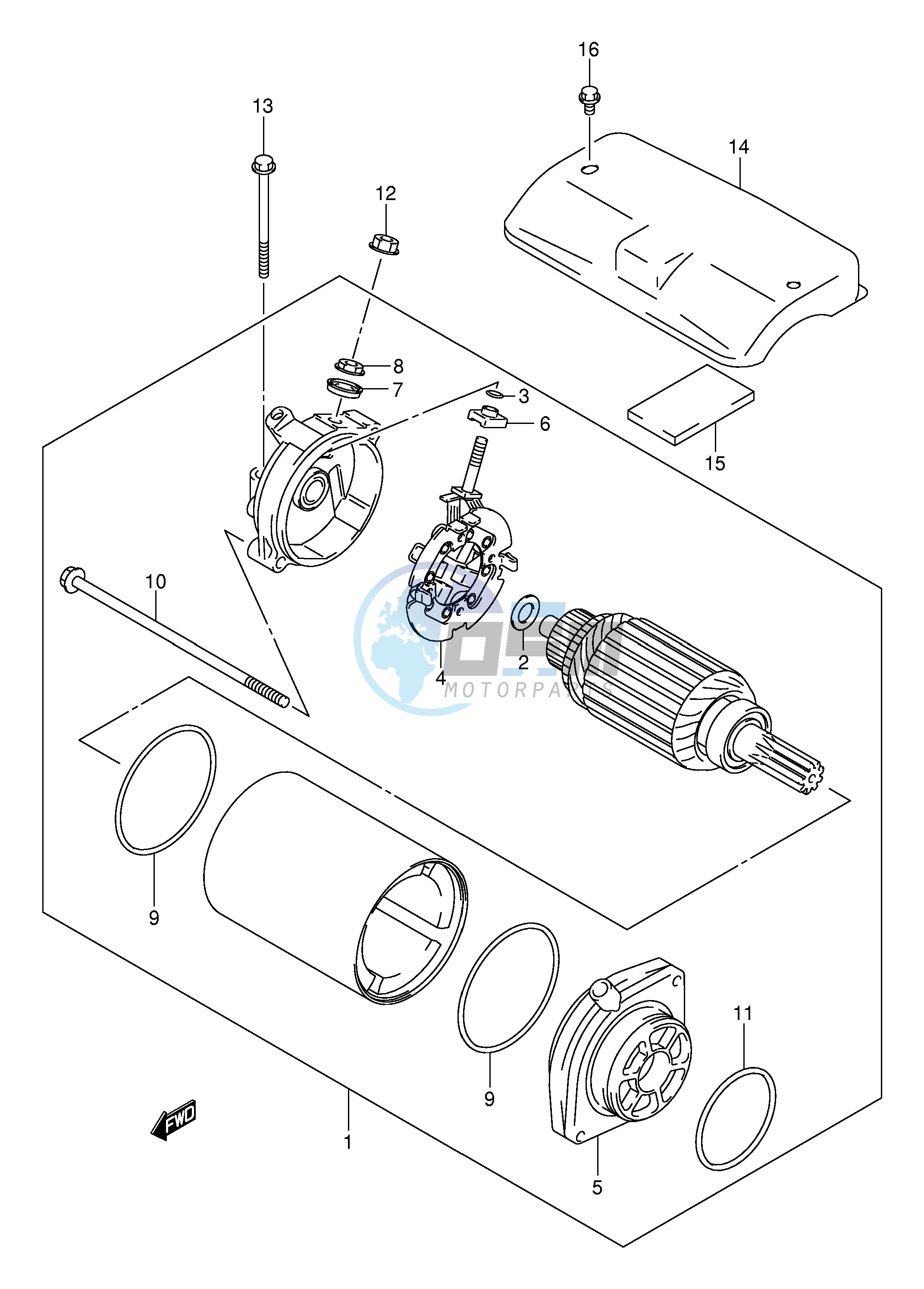 STARTING MOTOR