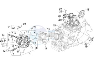 GP 800 drawing Cilinder head unit - Valve