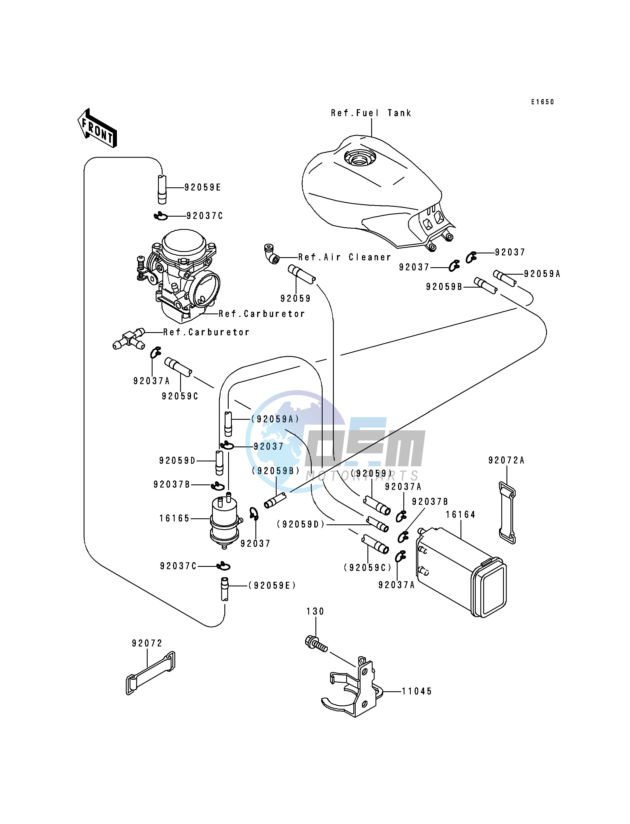 FUEL EVAPORATIVE SYSTEM