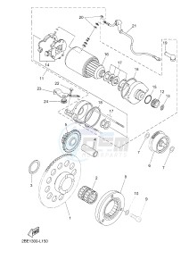 XT660Z (ABS) TENERE ABS (2BE2 2BE2 2BE2) drawing STARTER