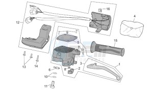 Atlantic 500 drawing LH Controls