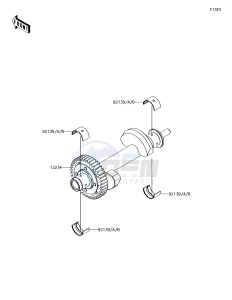 VULCAN S ABS EN650EHF XX (EU ME A(FRICA) drawing Balancer