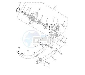 XP T-MAX ABS SV 500 drawing WATER PUMP