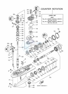 FL300BETX drawing PROPELLER-HOUSING-AND-TRANSMISSION-3