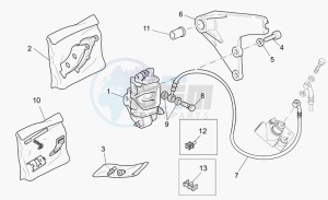 California 1100 Vintage Vintage drawing Rear brake caliper