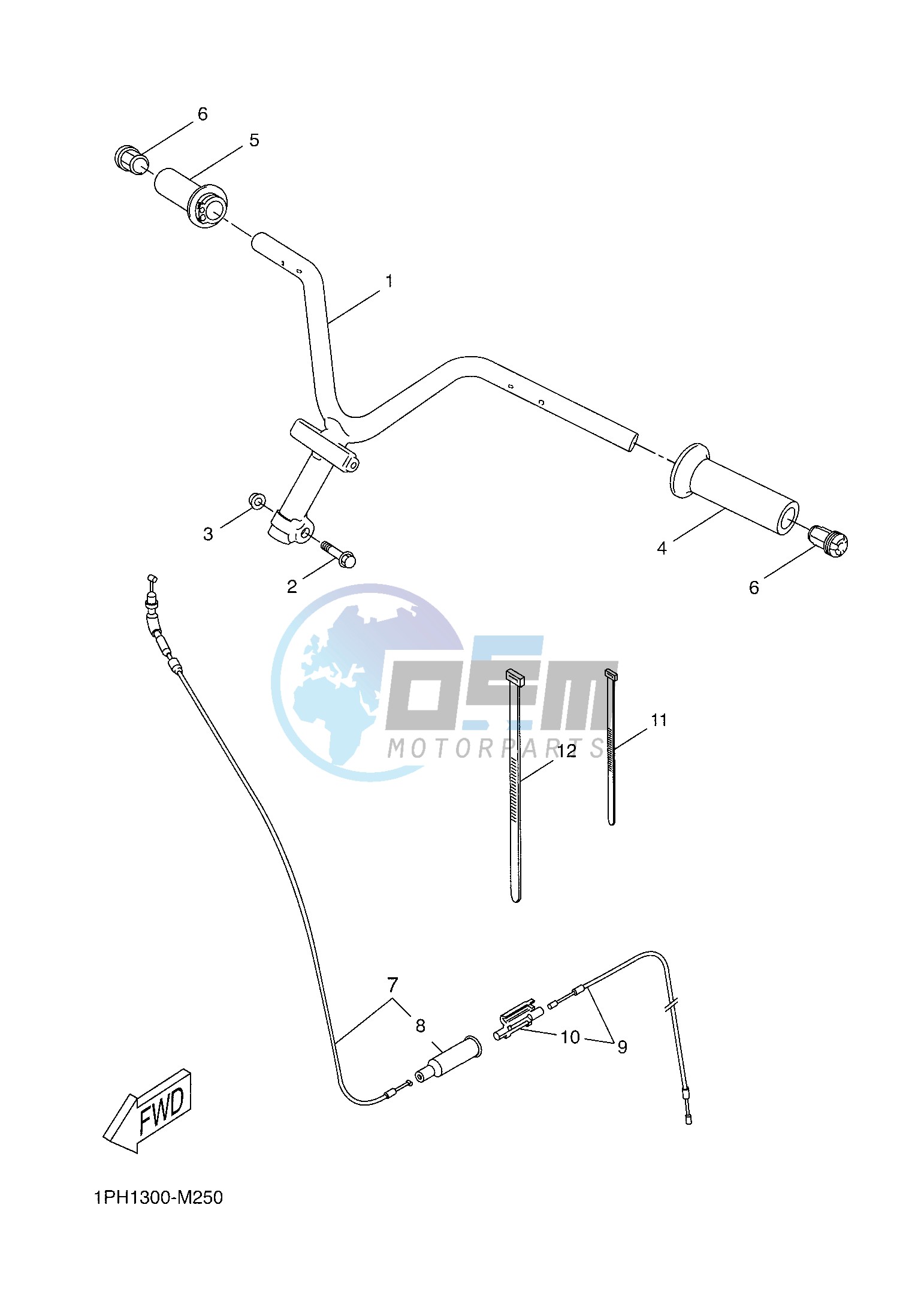 STEERING HANDLE & CABLE