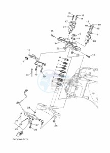 MT-10 MTN1000 (B67X) drawing STEERING