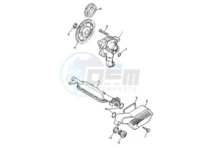 XV VIRAGO 535 drawing OIL PUMP